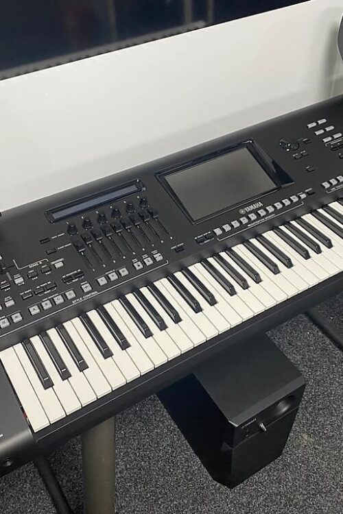 Yamaha Genos 76-Key Black Arranger Workstation Keyboard Piano